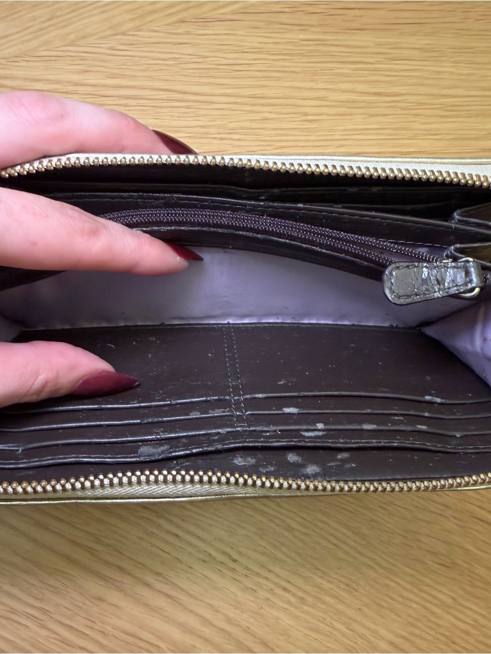 Coach SOHO Signature Buckle Zip Around Wallet - Picture 9 of 9